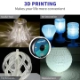 PLA филамент 1.75 мм, GIANTARM Classic PLA филамент за 3D принтер 1 кг ролка (прозрачен), снимка 2