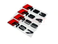 Audi надпис rs3 rs4 rs5 rs6 rs7 sq5 sq7 бадж, снимка 2