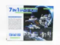 Соларен космически робот 7 в 1 - Solar Rechargeable Space Fleet Kit , снимка 1