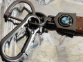 BMW оригин.ключодържател ест. кожа и метал, снимка 1