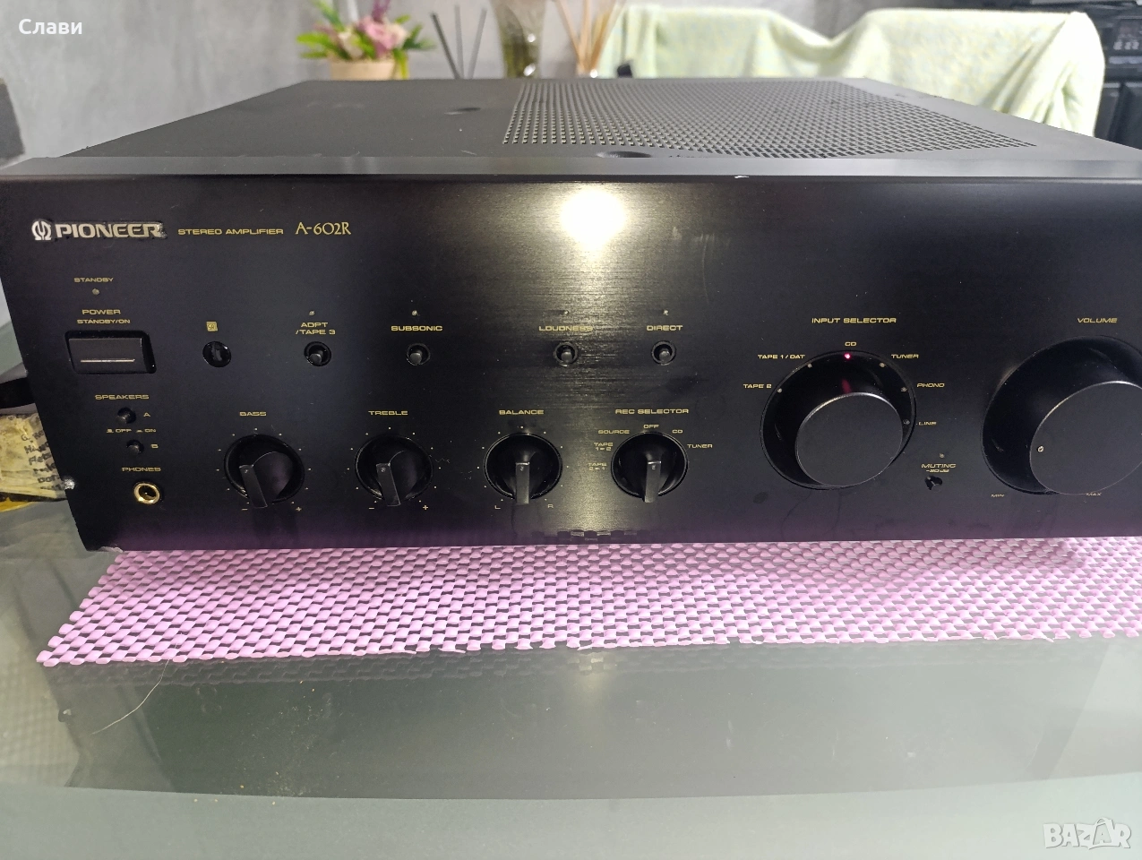 Усилвател Pioneer A-602R, снимка 1