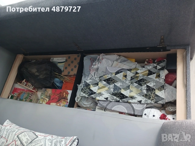 диван разтегателен - спалня 190/160, снимка 9 - Дивани и мека мебел - 55214906