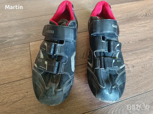 Планински шпайкове Shimano размер 44 / 27.8 cm , снимка 3 - Спортни обувки - 55571946