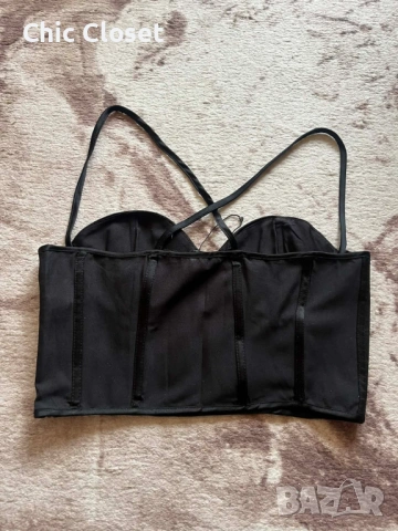 Топ Zara , снимка 4 - Корсети, бюстиета, топове - 54420415