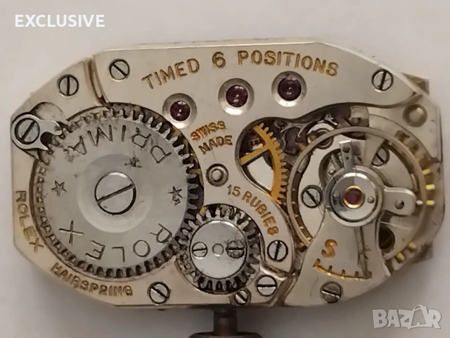 ROLEX - 1930г. 9k gold  , снимка 5 - Дамски - 54445333