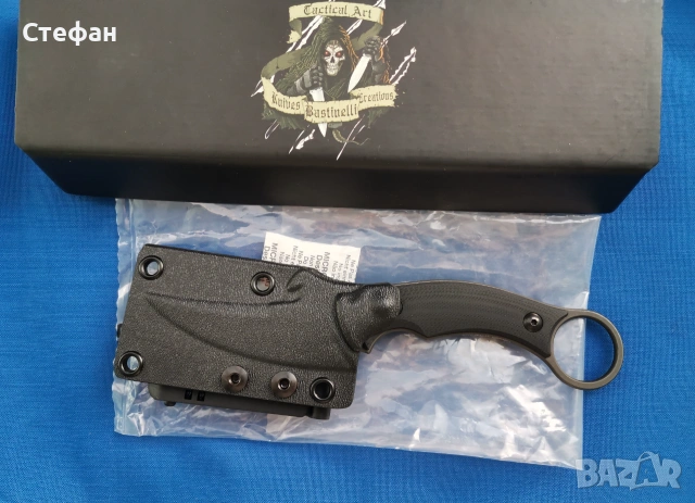 ХИТ ЦЕНА Нож карамбит Bastinelli Picolo Mako, снимка 2 - Ножове - 55037854