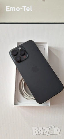 iPhone 15 pro max 256 gb Black 90% battery, снимка 2 - Apple iPhone - 54036216