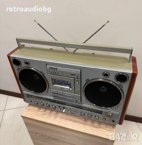 🔈Ретро радиокасетофон National RX-7000 - Boombox🔈, снимка 4 - Радиокасетофони, транзистори - 54638494