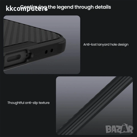 NILLKIN Camshield Pro Магнитен Калъф за Samsung A57 5G - TPU+PC, Плъзгащо капаче, Магнитен, Черен, снимка 7 - Калъфи, кейсове - 53973162