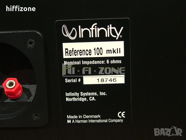 Център Infinity reference 100 mkll, снимка 9 - Тонколони - 54271203
