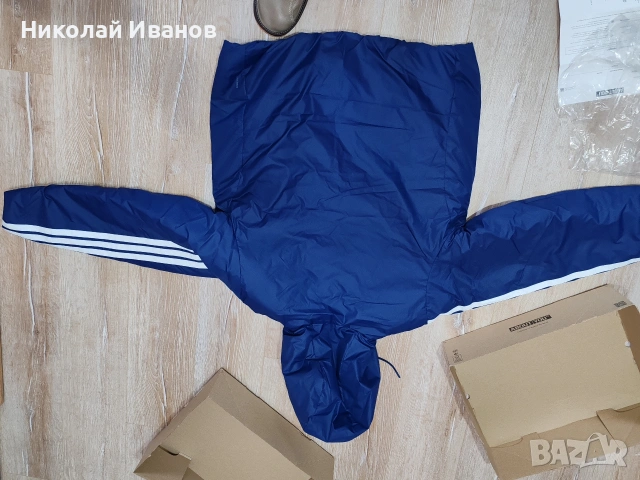 Ново мъжко Л размер оригинално зимно яке Adidas, снимка 2 - Якета - 54381338