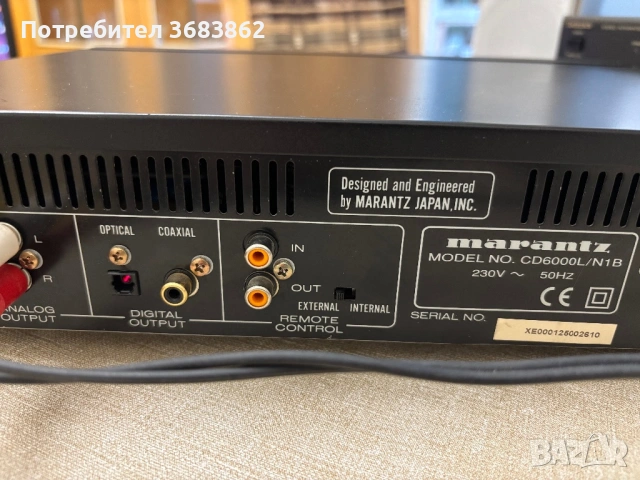 Marantz CD6000OSE, снимка 8 - Декове - 54528392