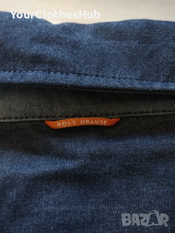 BOSS Hugo Boss Boss Orange XL/XXL size Мъжка риза 100% памук, снимка 8 - Ризи - 54961324