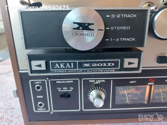 AKAI x 201D(ролков магнетофон) , снимка 2 - Декове - 54961226
