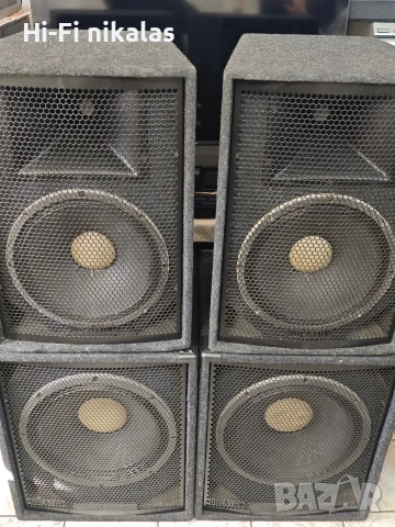 драйверни стерео професионални тонколони бас каси 15" и 18" ОБЕРТОН OBERTON 15XL600 18XB700 , снимка 2 - Тонколони - 54227857