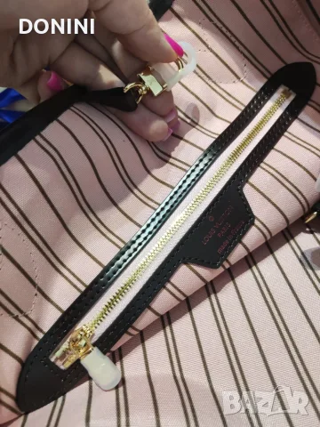 Дамска чанта Louis Vuitton Neverfull, кожа, снимка 2 - Чанти - 55464973