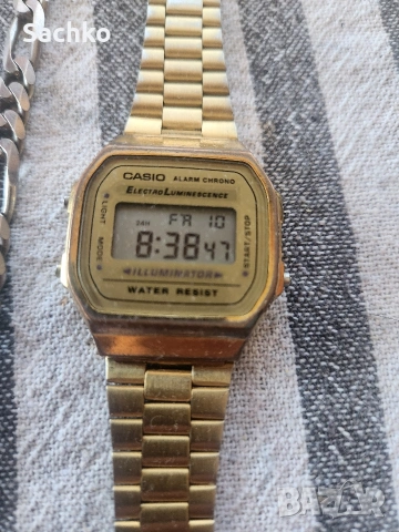 Casio и сребърна верижка 925