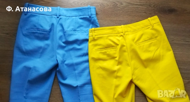 Марков елегантен панталон Зара / Zara, р-р 34, три красиви цвята, перфектен, снимка 10 - Панталони - 51447024