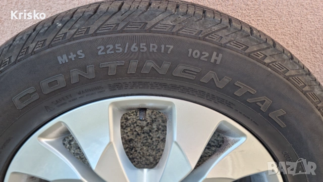 Джанти с гуми за Хонда Cr-v 2013г, снимка 6 - Гуми и джанти - 54593045