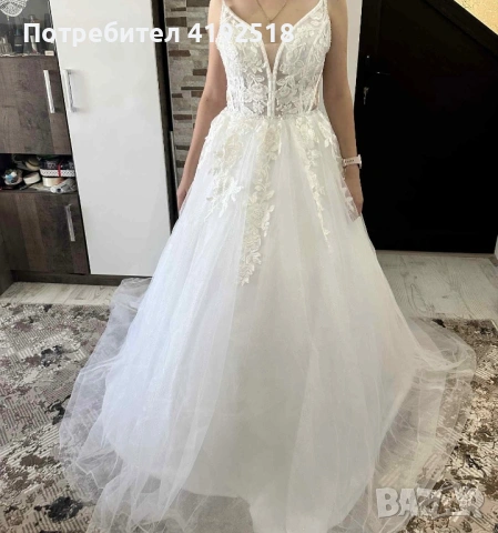 Булчинска рокля, снимка 2 - Рокли - 54603435