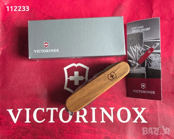 Victorinox Swiss Champ Wood, снимка 3 - Ножове - 55022318