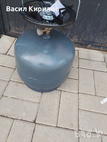 Газова бутилка 15 литра с котлон , снимка 2 - Котлони - 54757925