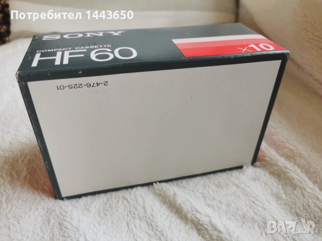 Аудио Касети SONY HF60 HF 60 нови 10 бр. 1985, снимка 6 - Аудио касети - 55147954