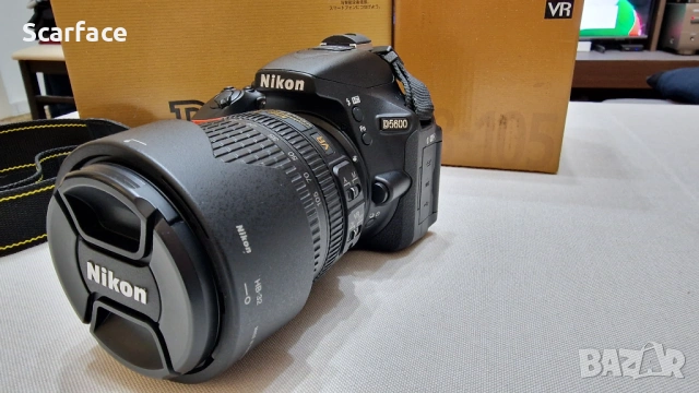 Продавам Nikon D5600 КАТО НОВ!!!, снимка 2 - Фотоапарати - 54918544