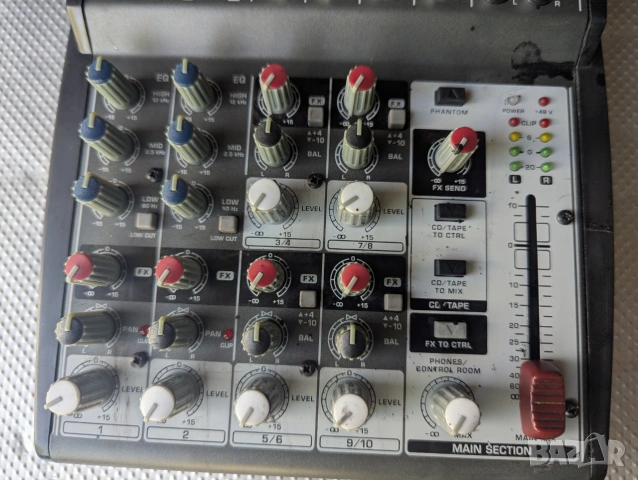 Behringer Xenyx 1002 смесителен пулт, снимка 2 - Други - 47340549