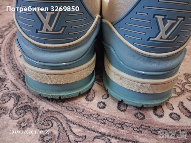 Louis Vuitton LV Trainer номер 44 ( 28.5 см.) , снимка 5 - Маратонки - 54714159