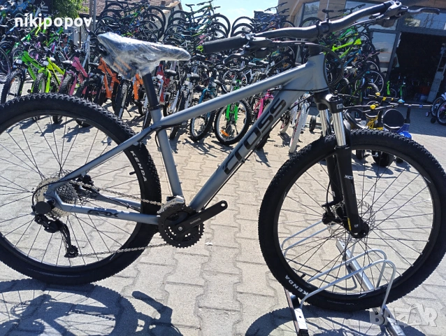 CROSS Велосипед 27.5" GRX 8 сив, снимка 2 - Велосипеди - 54645567