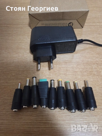Захранване Zolt 12V 3A Универсален AC DC адаптер-трансформатор с 9 DC, снимка 2 - Друга електроника - 54444562