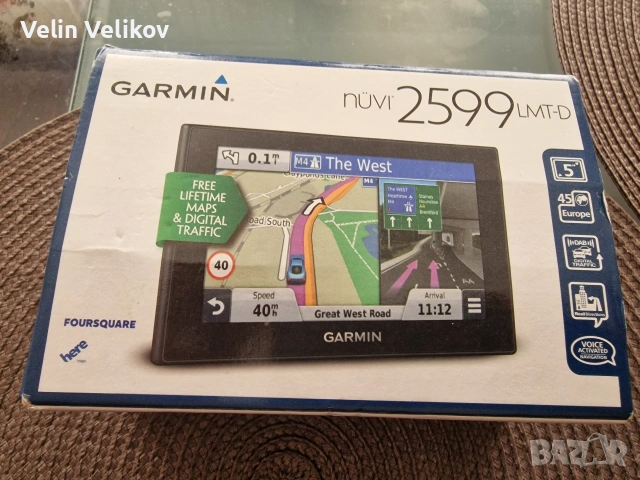 Навигация Garmin nüvi 2599 LMT-D 5" Европа и Турция 2027.10+Безплатен трафик