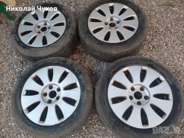 Джанти 4 броя 7J16H2 ET42 5x112 CB 57.1, снимка 3 - Гуми и джанти - 55466072