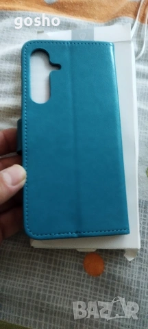 Кожен калъф тефтер за Samsung s25FE