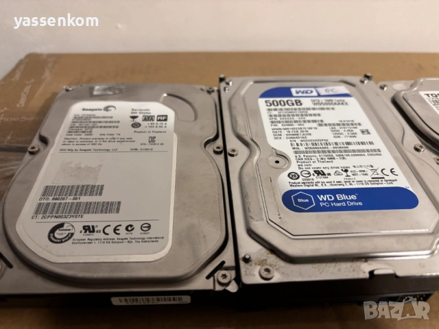 Продавам твърди дискове HDD по 500GB с подарък SATA кабел, снимка 3 - Твърди дискове - 54451815
