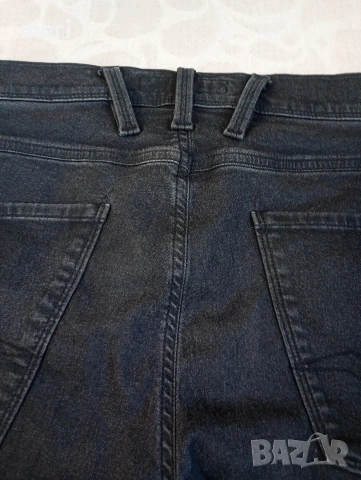 Оригинални Replay ANBASS Slim Fit дънки W33 L32 – черни, еластични, Made in Italy, снимка 5 - Дънки - 54793980