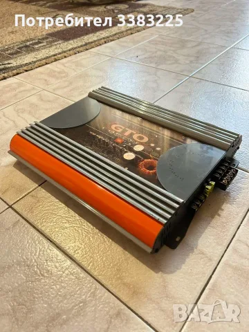 Продавам канален усилвател JBL GTO 4000, снимка 3 - Тонколони - 55358686