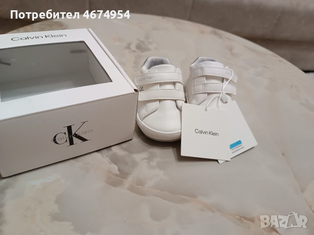 Чисто нови бебешки обувки Calvin Klein - №18, снимка 3 - Бебешки обувки - 55038744
