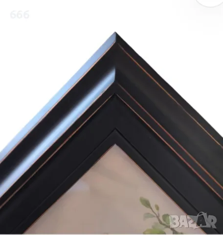 Дървена рамка за снимки 10x15cm винтидж масив & стъкло – Натурал, снимка 3 - Декорация за дома - 55598438