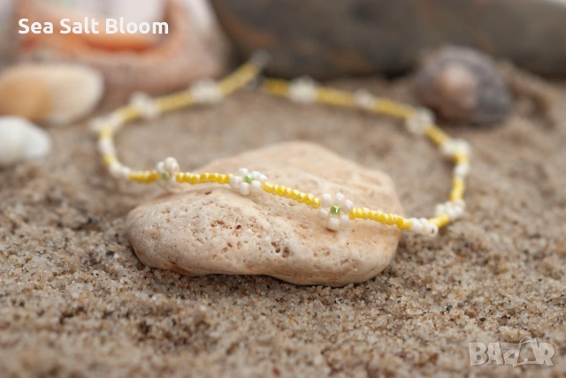 Чокър маргаритки, снимка 5 - Колиета, медальони, синджири - 54031898