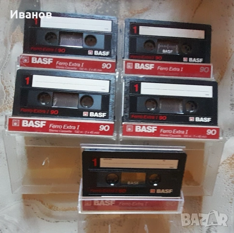 Аудио касети BASF ( Ferro Extra ), снимка 3 - Аудио касети - 54449240