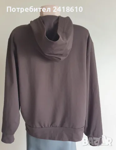 Emporio Armani EA7 Half Zip Hoodie Womens Size M  ОРИГИНАЛ! Дамски Суичър!, снимка 12 - Спортни екипи - 55315953