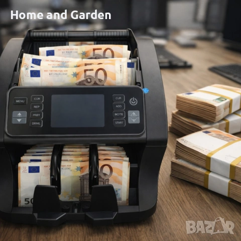 Машина за броене на пари с детекция за фалшиви банкноти STS AL-N66, снимка 3 - Друго търговско оборудване - 54027082