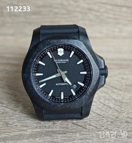 Victorinox I.N.O.X. Carbon Mechanical 241866.1 с подарък Victorinox Onyx Black Limited Edition, снимка 4 - Мъжки - 54678062