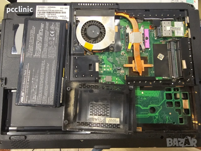Лот 3 лаптопа за части (Lenovo ThinkPad X200, Dell Studio XPS 1340, ASUS X50GL), снимка 11 - Части за лаптопи - 54601217