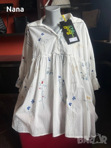 ВСИЧКО ПО 7€ ЗА БРОЙ ДАМСКИ ТУНИКИ И БЛУЗИ НАМАЛЕНИ!, снимка 11 - Туники - 54182772