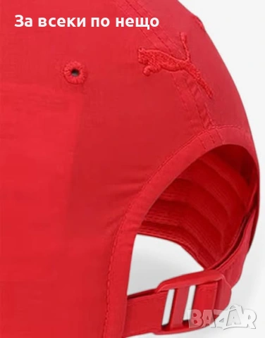 PUMA x Scuderia Ferrari Baseball Cap Red Червена Шапка С Козирка Код P2498, снимка 2 - Шапки - 54446413
