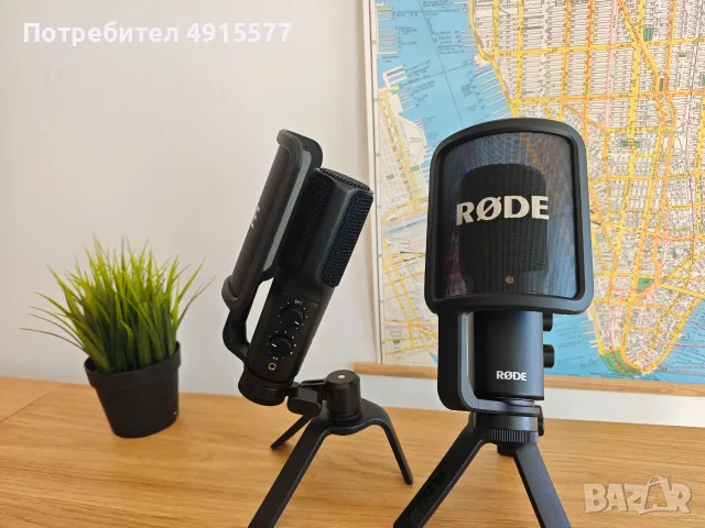 Микрофони Rode NT-USB+ (2бр.), снимка 2 - Микрофони - 55622702