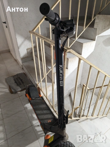 Електрическа тротинетка Kukirin G3, снимка 4 - Други спортове - 54340457